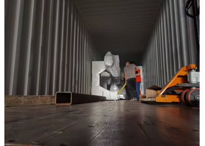 AGLASSTEC FGD-HC1610 & Partner Glass Washing Machine Depart for India